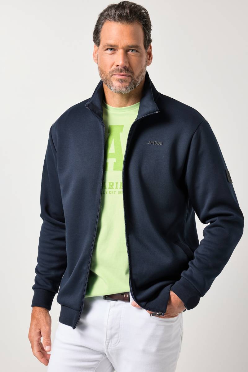 Große Größen JP1880 Sweatjacke, Herren, blau, Größe: 7XL, Polyester/Viskose, JP1880 von JP1880