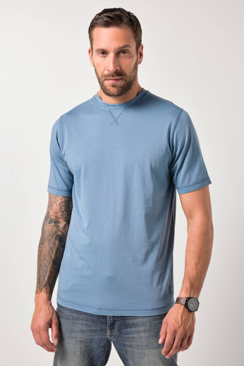 Große Größen JP1880 T-Shirt, Herren, blau, Größe: 7XL, Baumwolle, JP1880 von JP1880