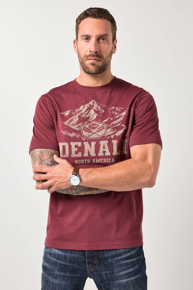 Große Größen JP1880 T-Shirt, Herren, braun, Größe: 6XL, Baumwolle, JP1880 von JP1880