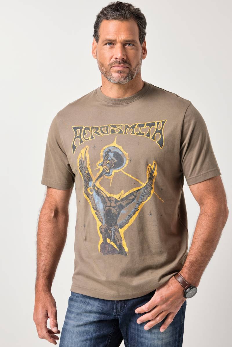 Große Größen JP1880 T-Shirt, Herren, braun, Größe: XXL, Baumwolle, JP1880 von JP1880