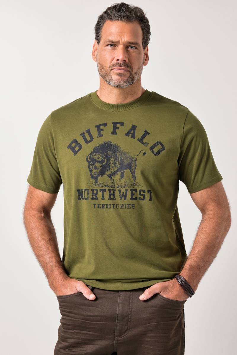 Große Größen JP1880 T-Shirt, Herren, grün, Größe: 3XL, Baumwolle, JP1880 von JP1880