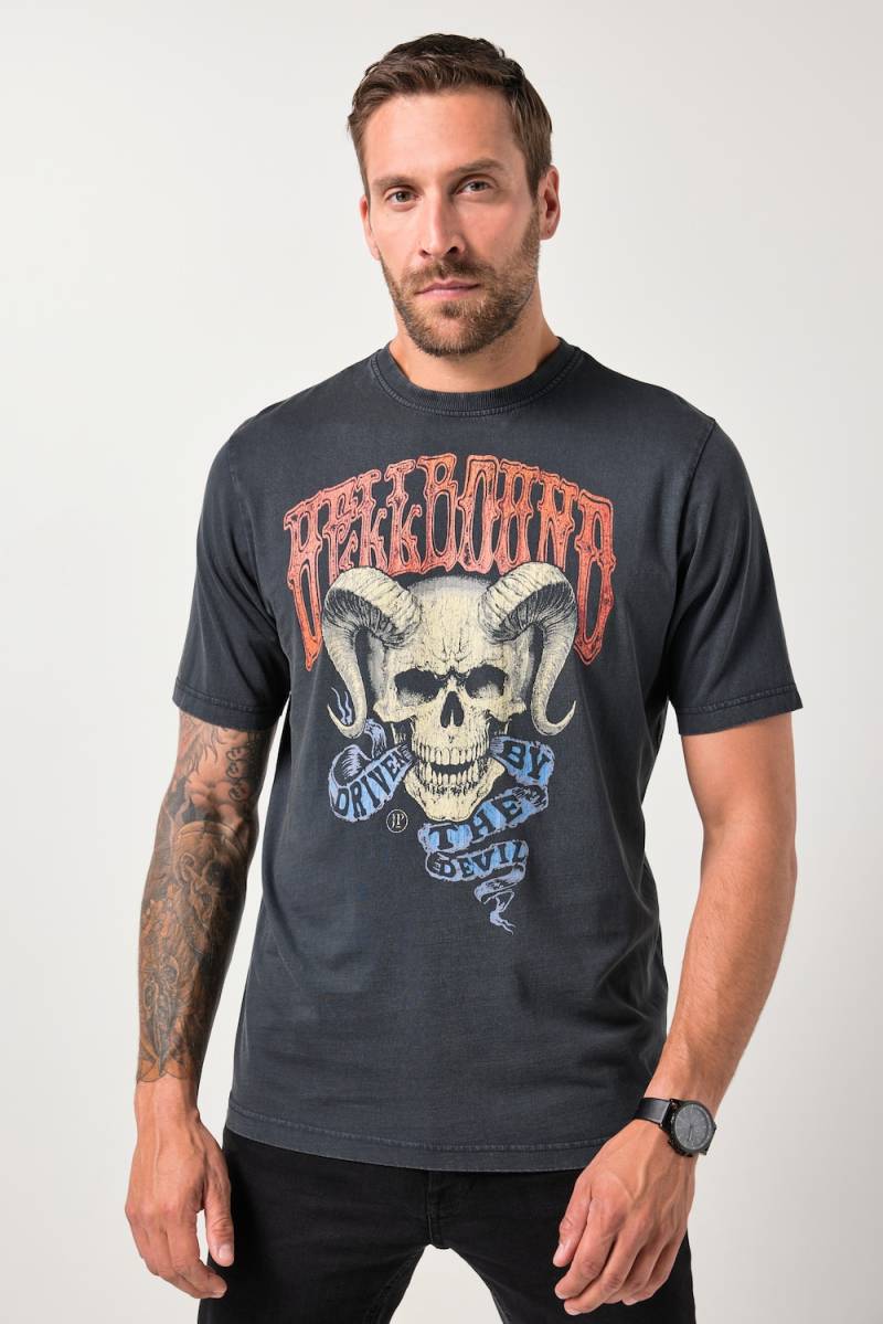 Große Größen JP1880 T-Shirt, Herren, schwarz, Größe: XXL, Baumwolle, JP1880 von JP1880