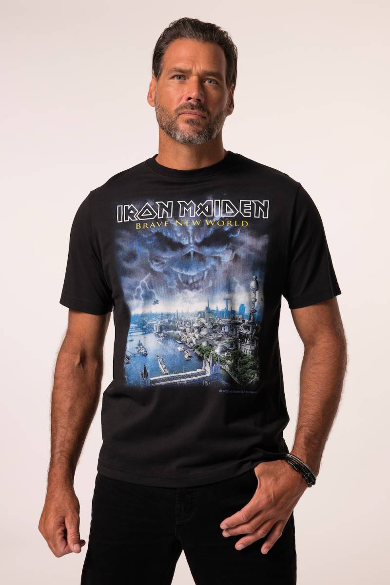 Große Größen JP1880 T-Shirt, Herren, schwarz, Größe: XXL, Baumwolle, JP1880 von JP1880