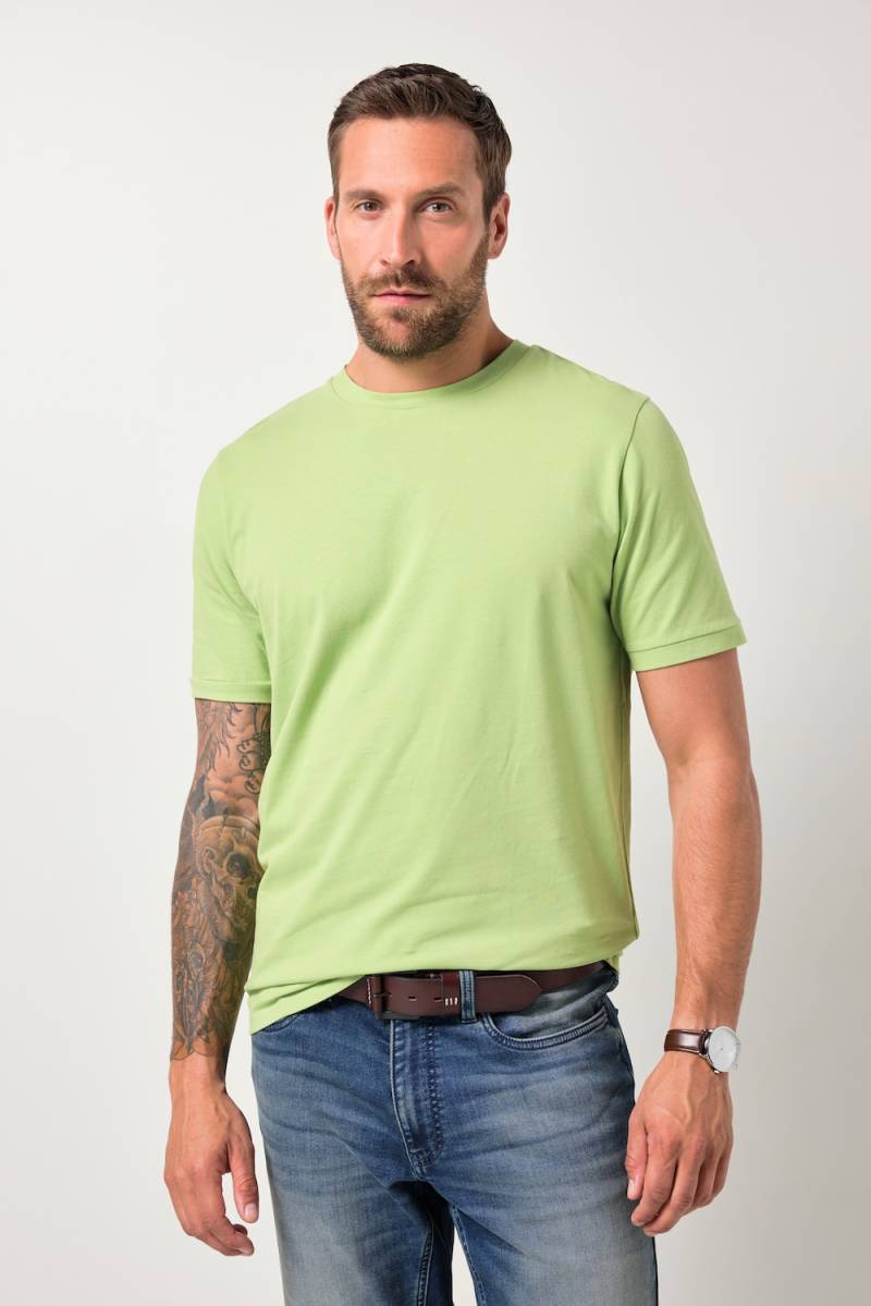 Große Größen JP1880 T-Shirt FLEXNAMIC®, Herren, grün, Größe: 5XL, Baumwolle, JP1880 von JP1880