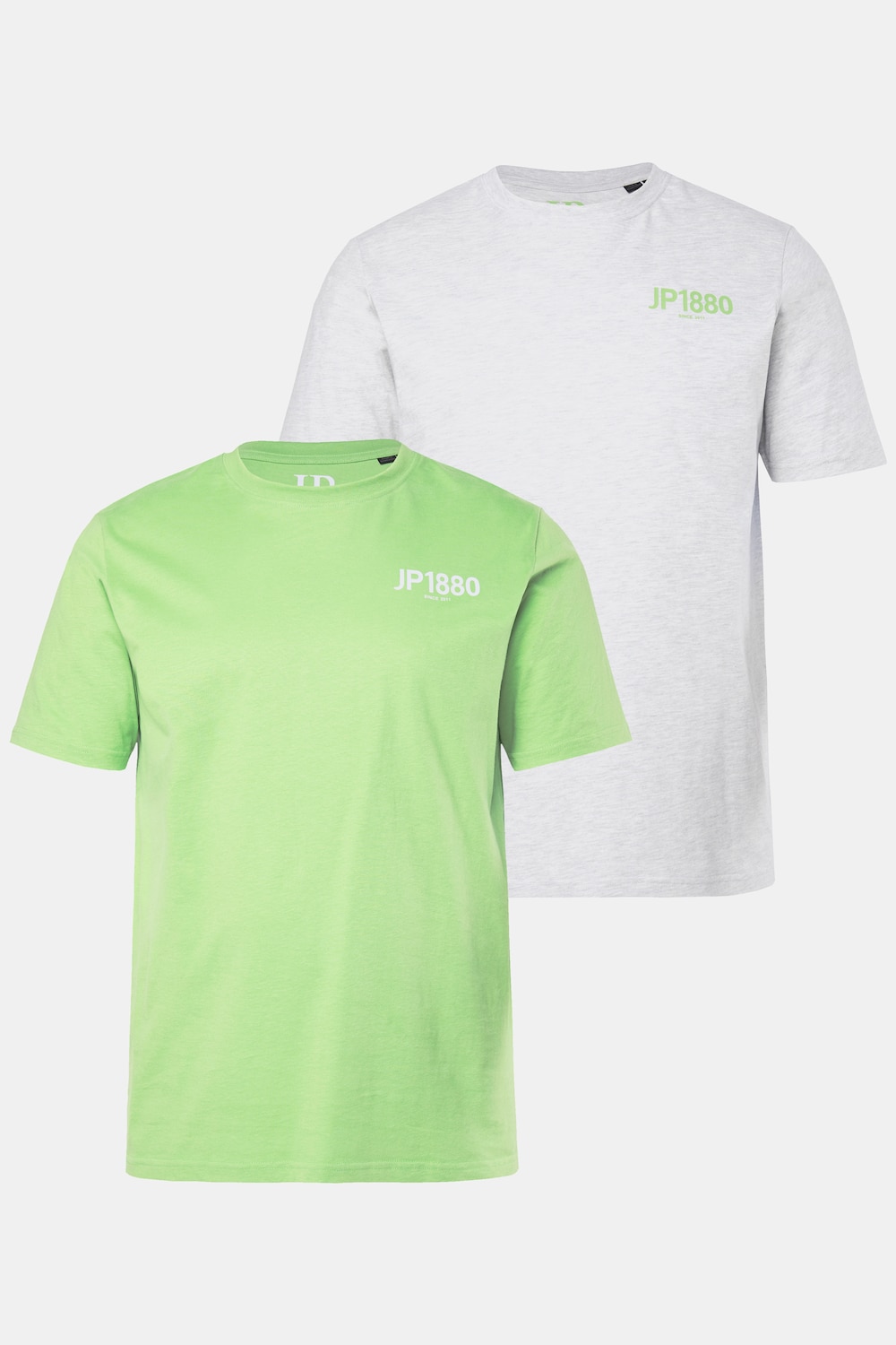 Große Größen JP1880 T-Shirts, Herren, grün, Größe: 8XL, Baumwolle, JP1880 von JP1880