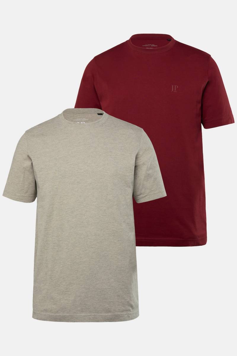 Große Größen JP1880 T-Shirts, Herren, rot, Größe: 6XL, Baumwolle, JP1880 von JP1880