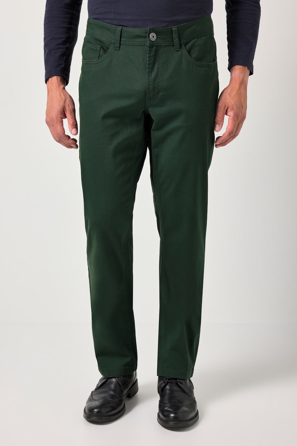 Große Größen JP1880 Twillhose, Herren, grün, Größe: 54, Baumwolle, JP1880 von JP1880