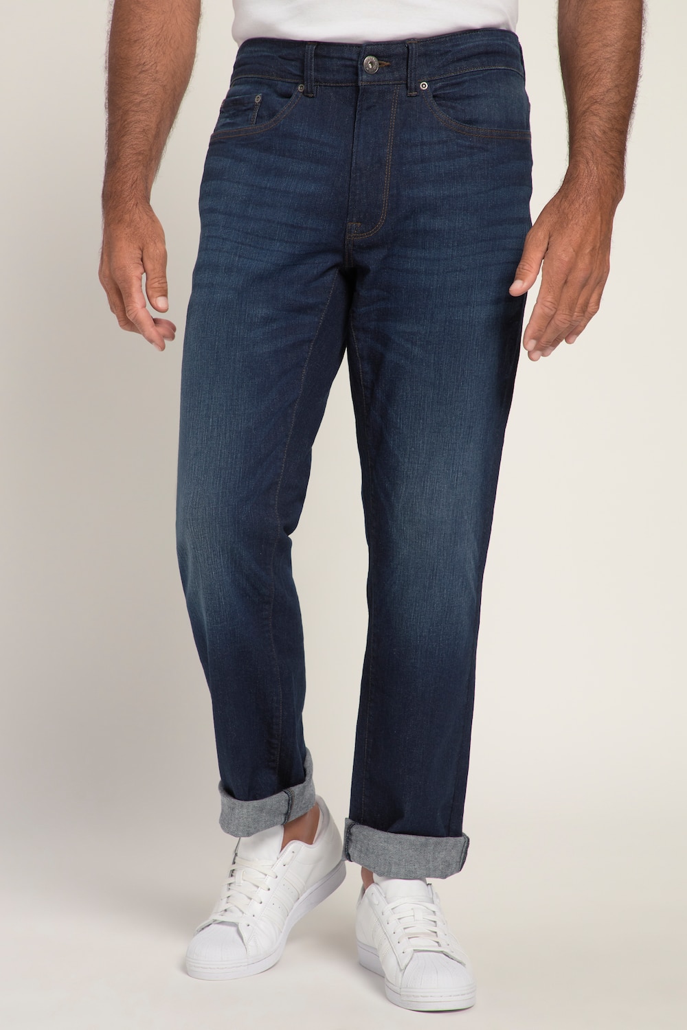 Große Größen Jeans, Herren, blau, Größe: 52, Baumwolle, JP1880 von JP1880