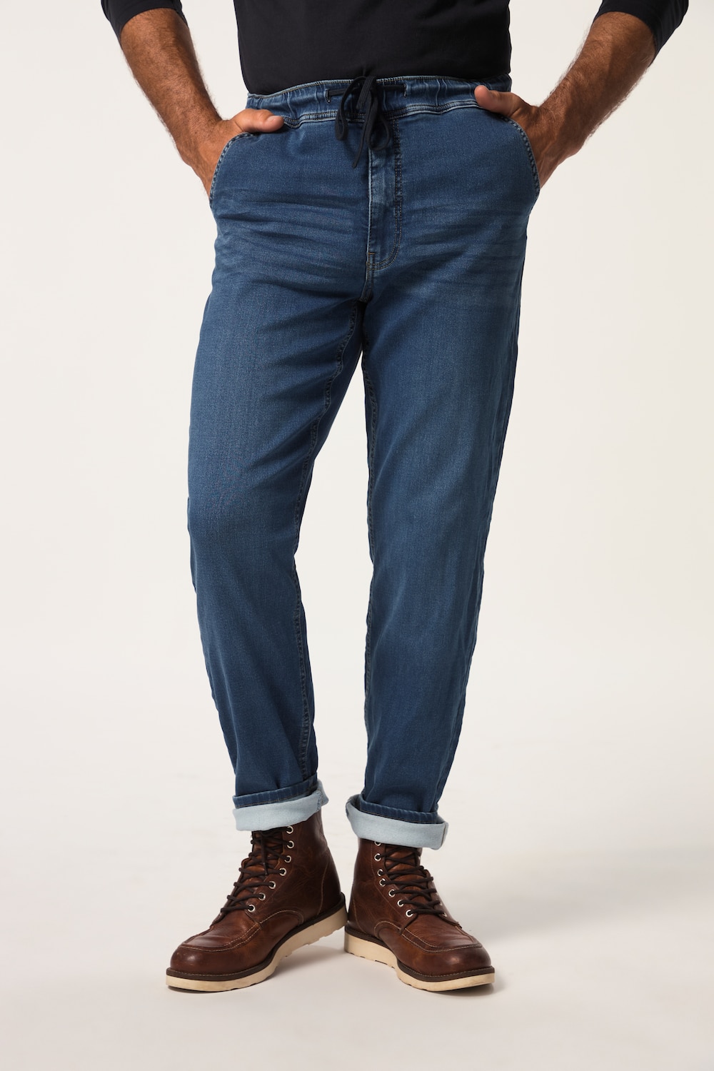 Große Größen Jeans, Herren, blau, Größe: 6XL, Baumwolle/Polyester, JP1880 von JP1880