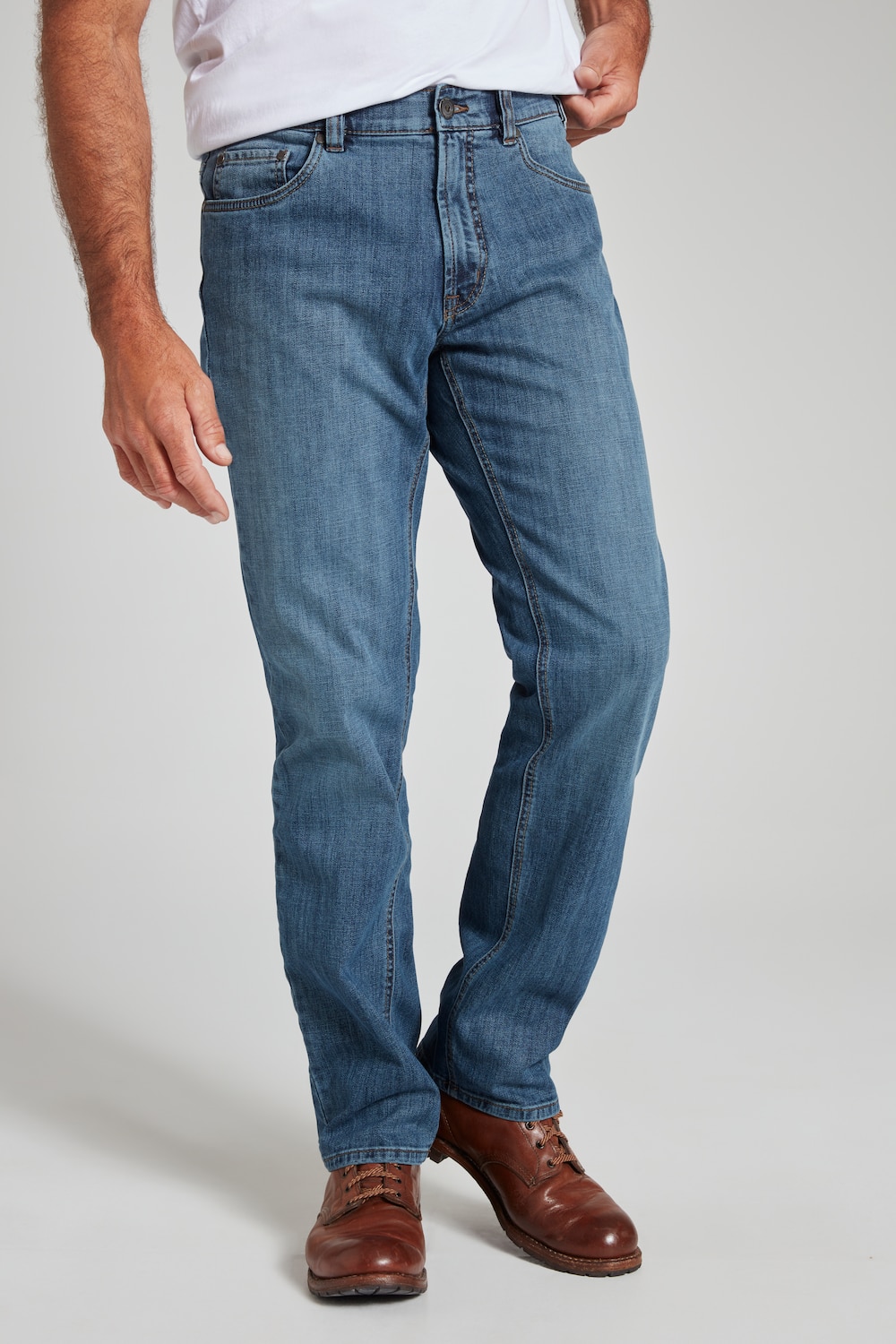 Große Größen Jeans, Herren, blau, Größe: 27, Baumwolle, JP1880 von JP1880