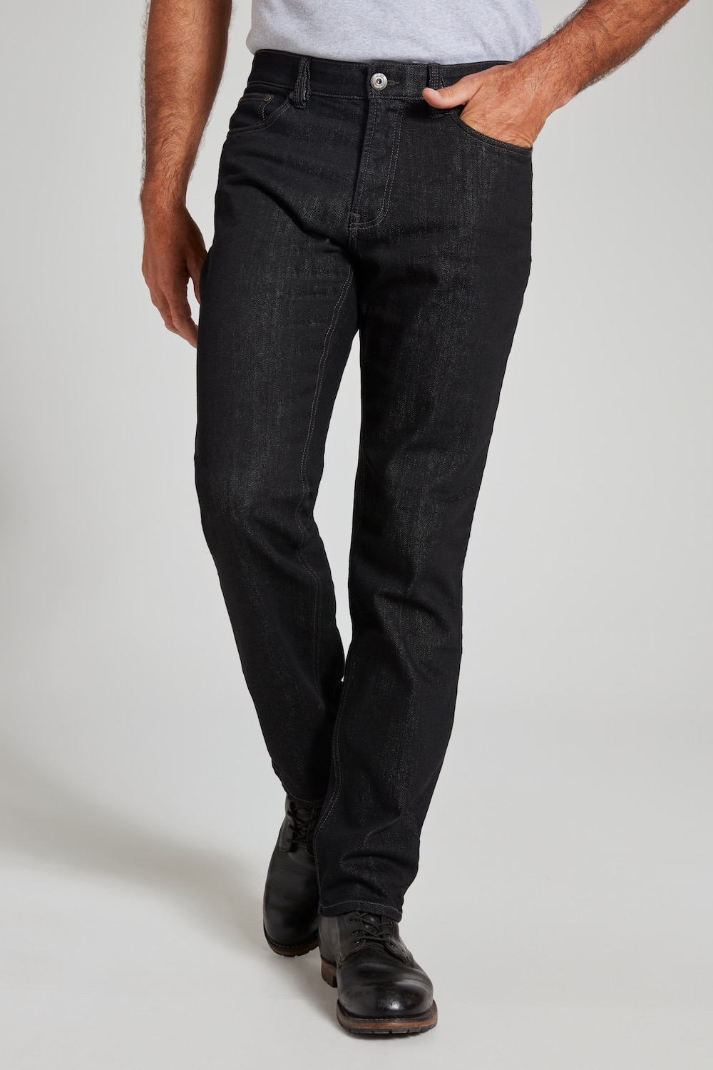 Große Größen Jeans, Herren, schwarz, Größe: 30, Baumwolle, JP1880 von JP1880