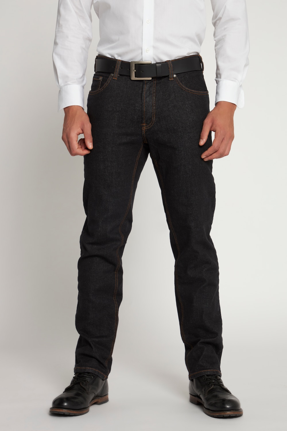 Große Größen Jeans, Herren, schwarz, Größe: 54, Baumwolle, JP1880 von JP1880