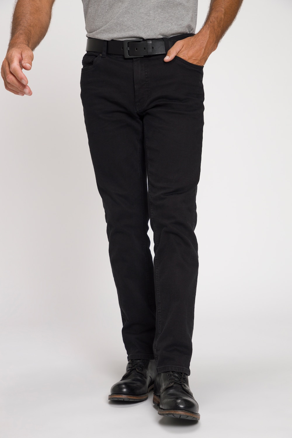 Große Größen Jeans, Herren, schwarz, Größe: 54, Baumwolle, JP1880 von JP1880