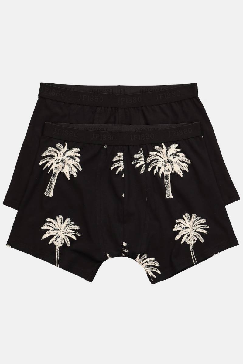 Große Größen Mid-Pants FLEXNAMIC®, Herren, schwarz, Größe: 8XL, Baumwolle, JP1880 von JP1880