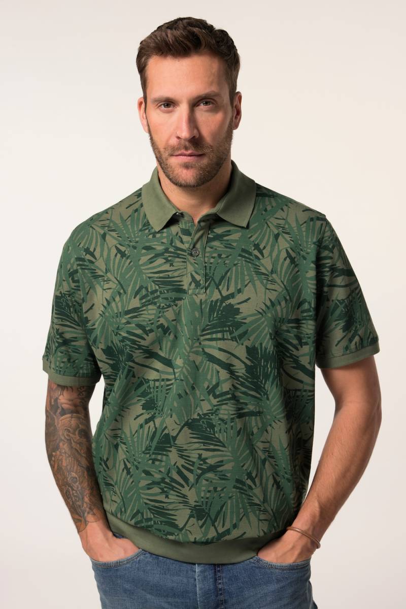 Große Größen Poloshirt, Herren, grün, Größe: 7XL, Baumwolle, JP1880 von JP1880