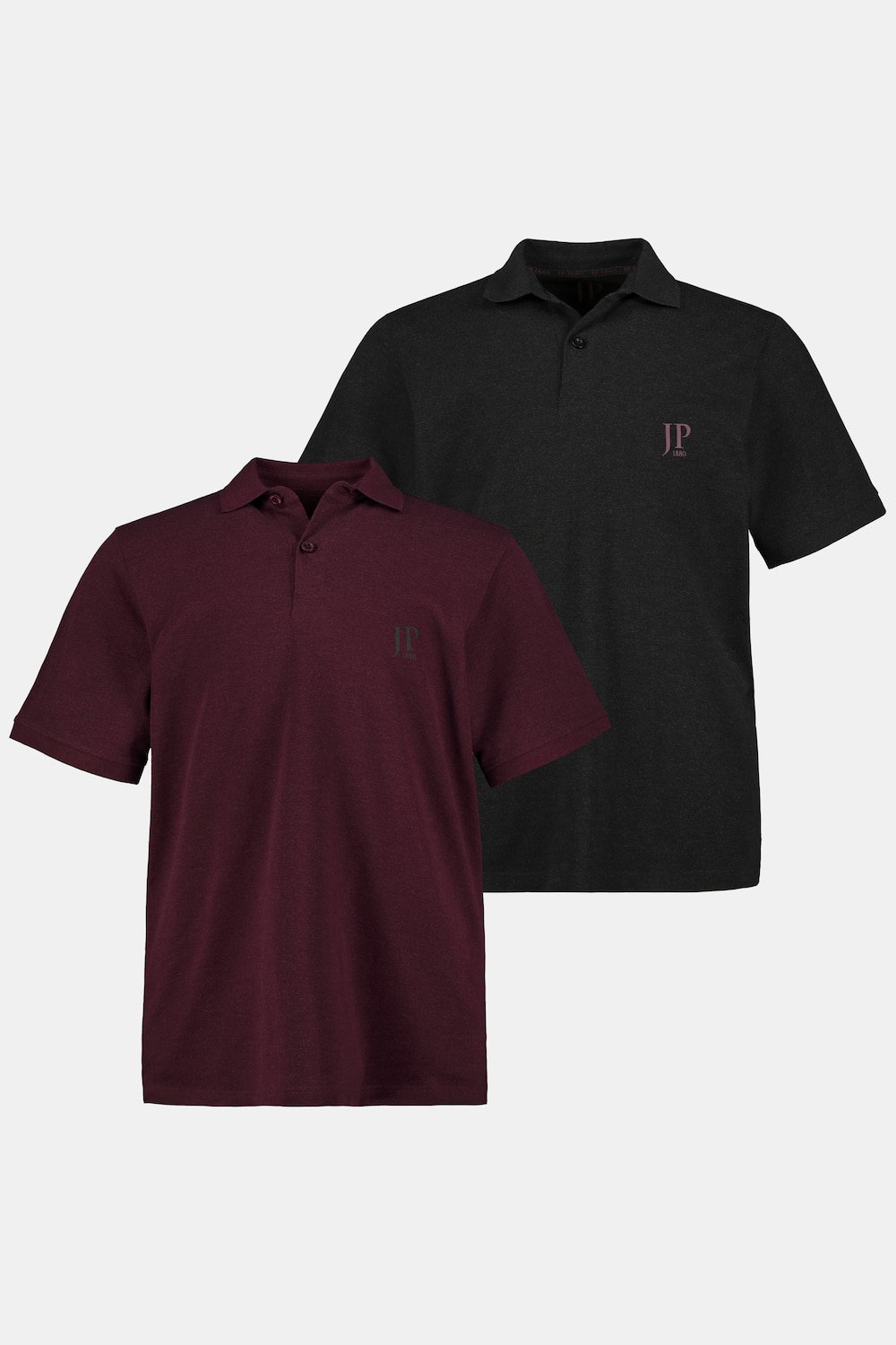 Große Größen Poloshirts, Herren, lila, Größe: 5XL, Baumwolle/Polyester, JP1880 von JP1880