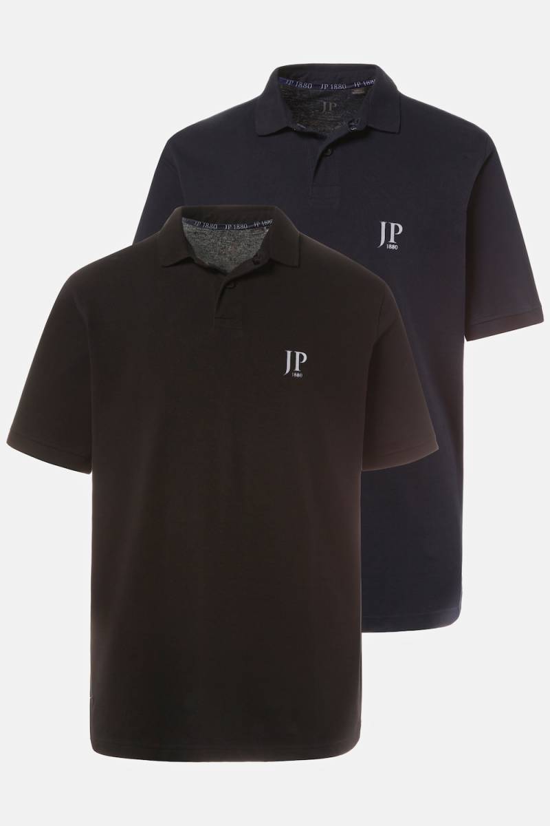 Große Größen Poloshirts, Herren, schwarz, Größe: 4XL, Baumwolle, JP1880 Große Größen Poloshirts, Herren, schwarz, Größe: 4XL, Baumwolle, JP1880 von JP1880