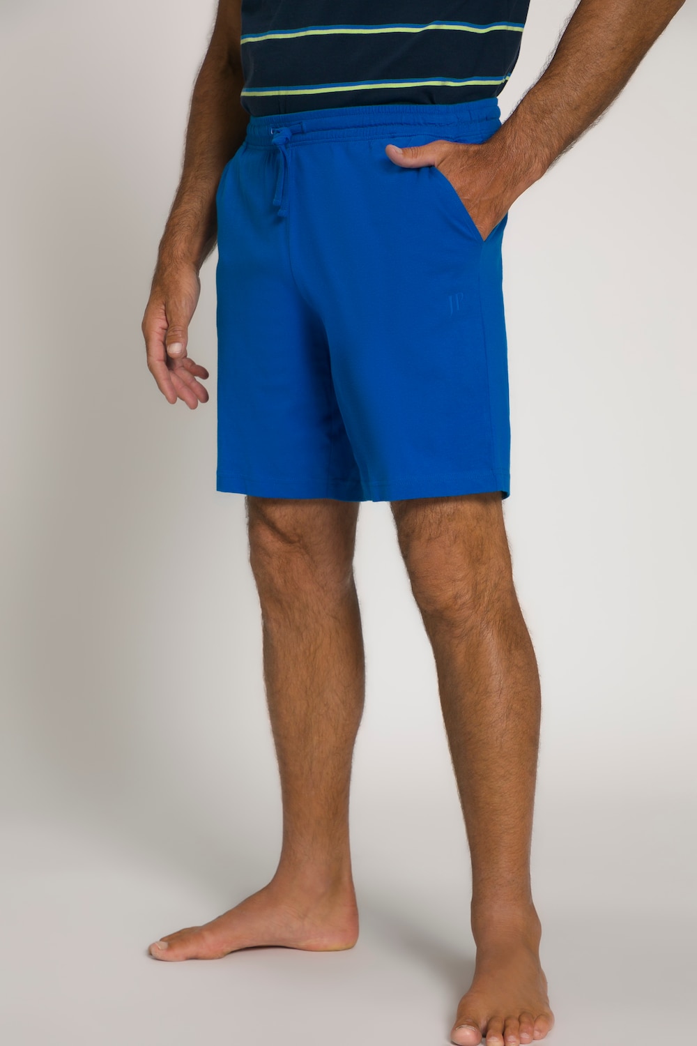 Große Größen Schlafanzug Hose, Herren, blau, Größe: 7XL, Baumwolle, JP1880 von JP1880