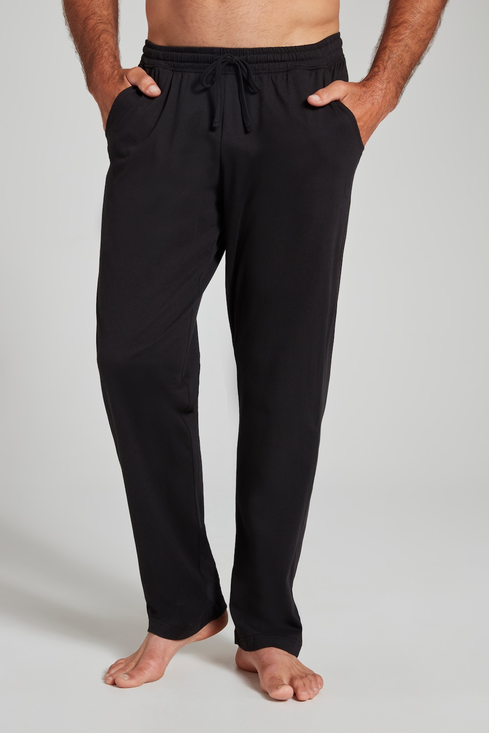 Große Größen Schlafanzug-Hose, Herren, schwarz, Größe: XL, Baumwolle/Polyester, JP1880 von JP1880