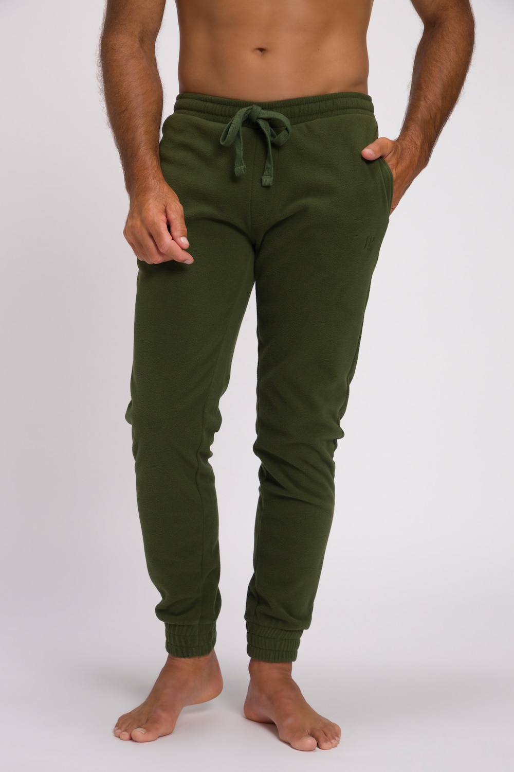 Große Größen Schlafanzug-Hose, Herren, grün, Größe: XL, Polyester, JP1880 von JP1880