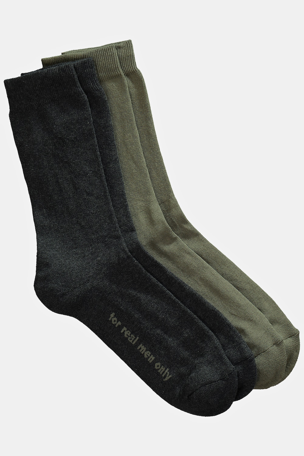 Große Größen Socken, Herren, grau, Größe: 39-42, Baumwolle/Synthetische Fasern, JP1880 von JP1880