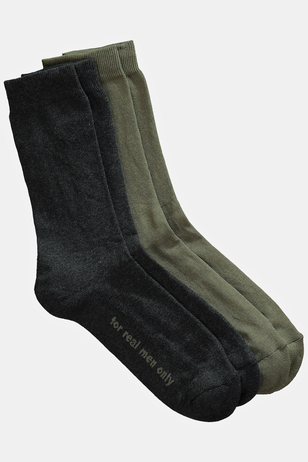 Große Größen Socken, Herren, grau, Größe: 43-46, Baumwolle/Synthetische Fasern, JP1880 von JP1880