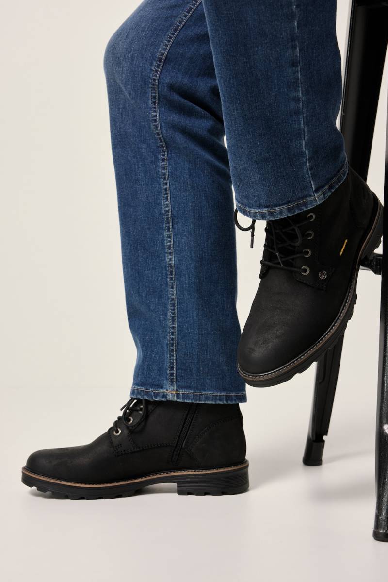 Große Größen Stiefel, Herren, schwarz, Größe: 47, Leder, JP1880 von JP1880