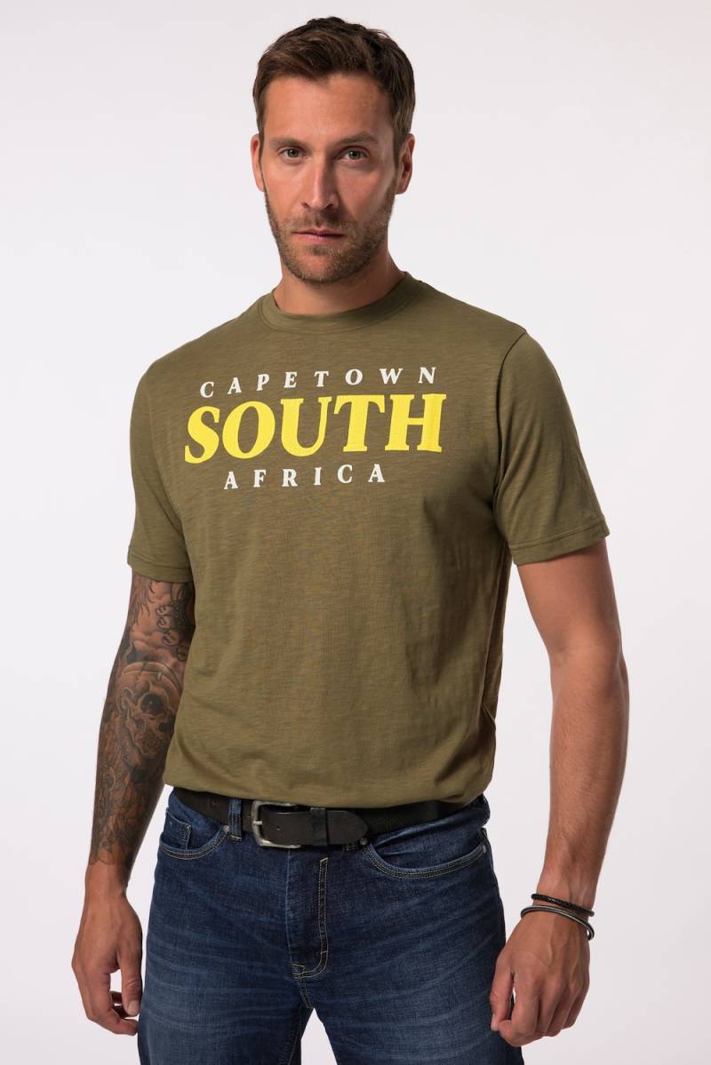 Große Größen T-Shirt, Herren, grün, Größe: 7XL, Baumwolle, JP1880 von JP1880