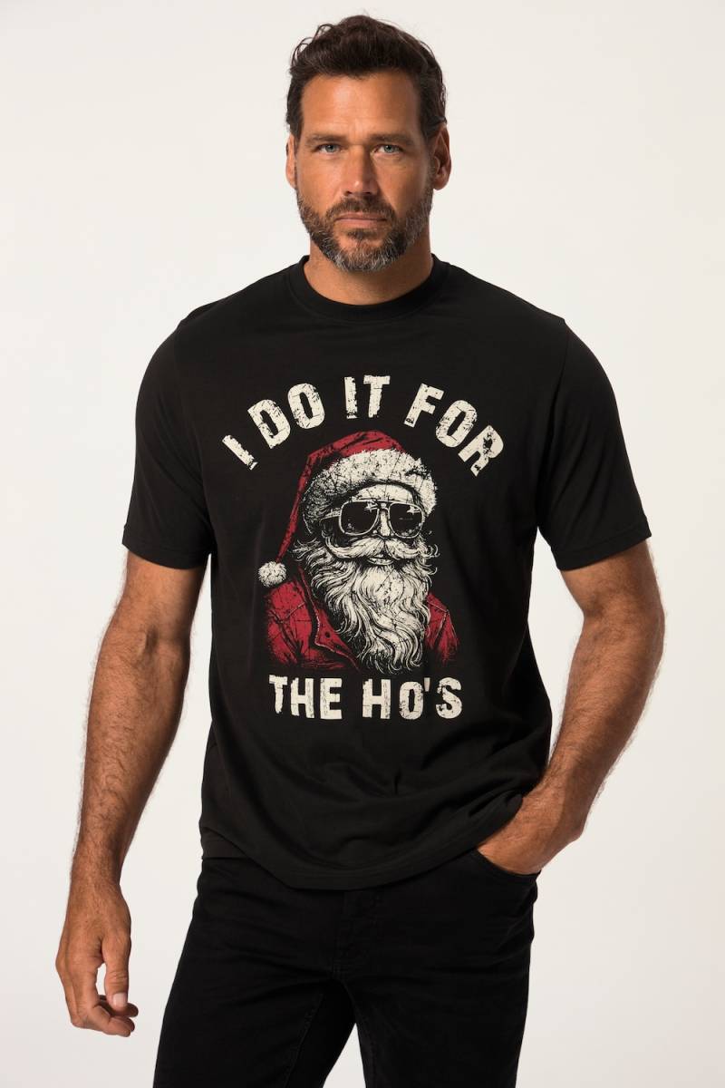 Große Größen T-Shirt, Herren, schwarz, Größe: 6XL, Baumwolle, JP1880 von JP1880