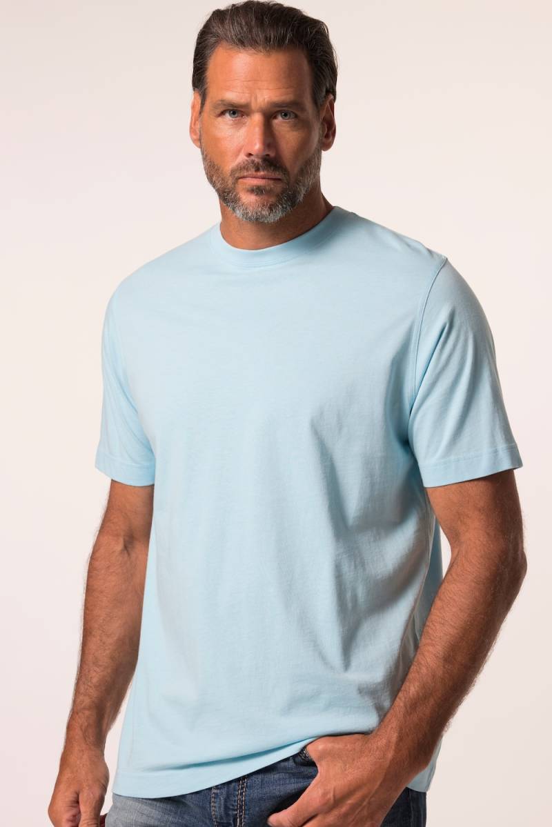 Große Größen T-Shirt, Herren, türkis, Größe: 4XL, Baumwolle, JP1880 von JP1880