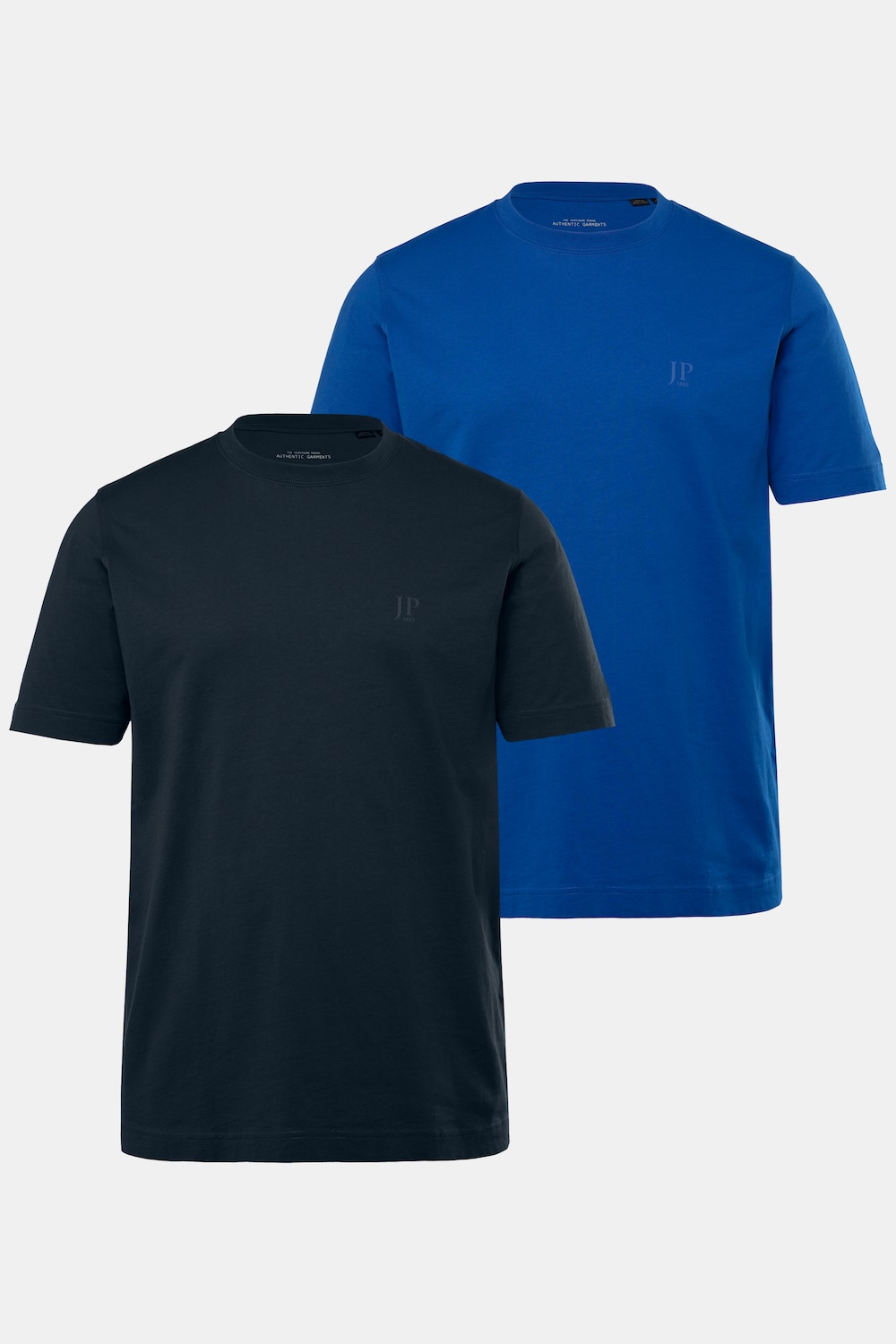 Große Größen T-Shirts, Herren, blau, Größe: XL, Baumwolle, JP1880 von JP1880