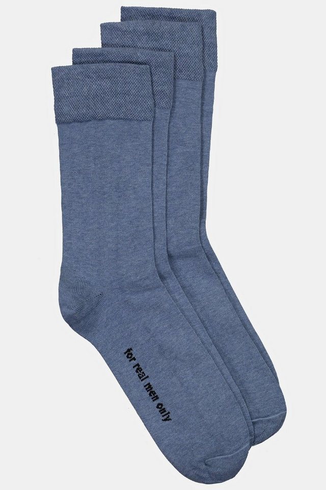 JP1880 Basicsocken Socken 2er-Pack Komfort-Bündchen (2-Paar) von JP1880