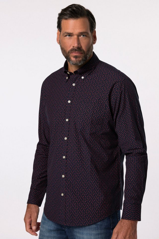 JP1880 Businesshemd JP 1880 Hemd Langarm Alloverprint Modern Fit JP1880 Businesshemd JP 1880 Hemd Langarm Alloverprint Modern Fit von JP1880