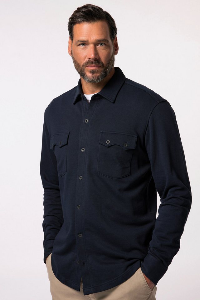 JP1880 Businesshemd JP 1880 Sweathemd Kentkragen Modern Fit bis 8 XL von JP1880