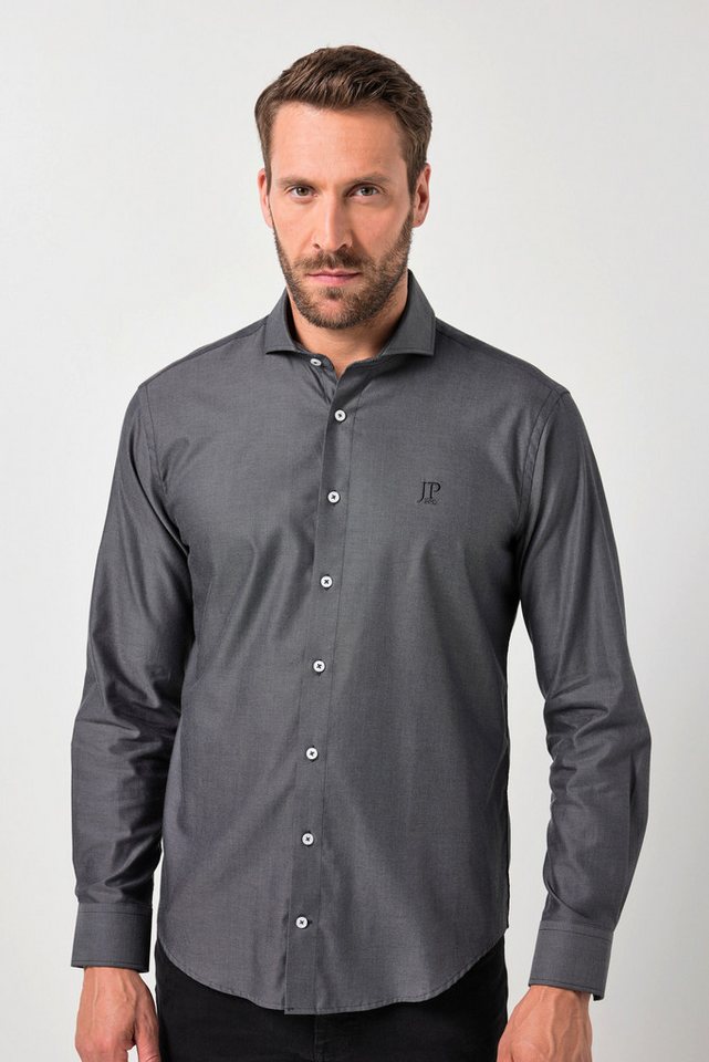 JP1880 Businesshemd JP1880 Business-Hemd Langarm Hai-Kragen Modern Fit von JP1880