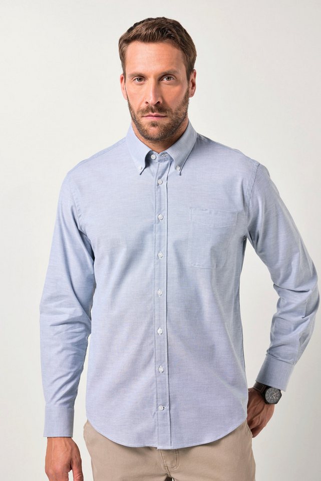 JP1880 Businesshemd JP1880 Oxfordhemd FLEXNAMIC® Langarm Modern Fit von JP1880