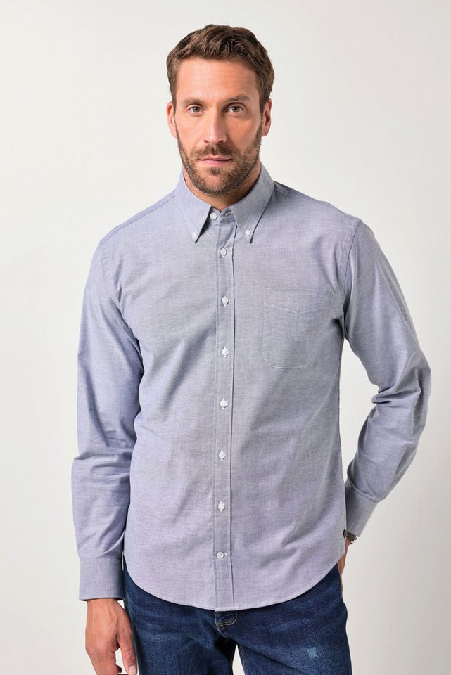 JP1880 Businesshemd JP1880 Oxfordhemd FLEXNAMIC® Langarm Modern Fit von JP1880
