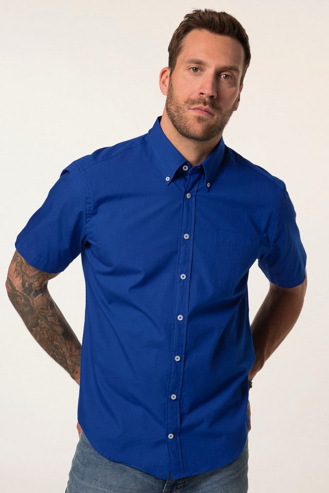 JP1880 Kurzarmhemd JP1880 Hemd Halbarm Buttondown-Kragen Modern Fit von JP1880