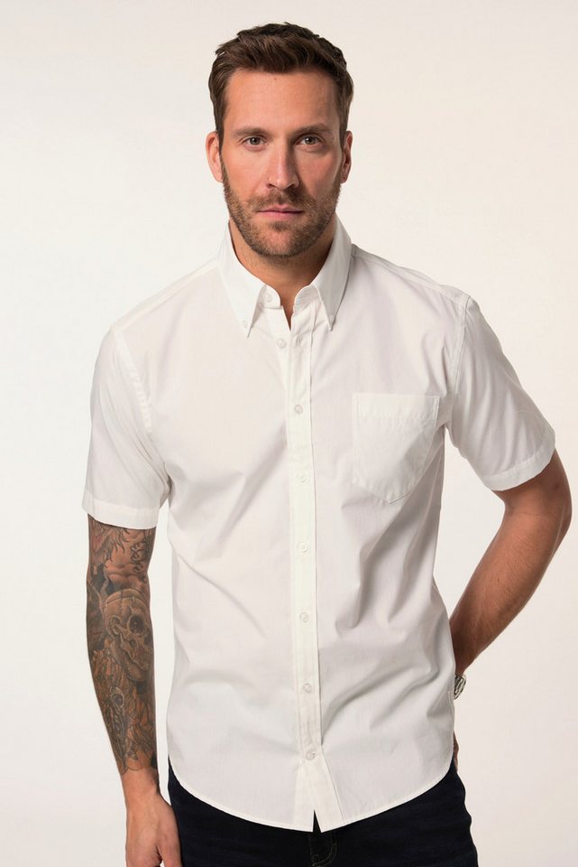 JP1880 Kurzarmhemd JP1880 Hemd Halbarm Buttondown-Kragen Modern Fit von JP1880