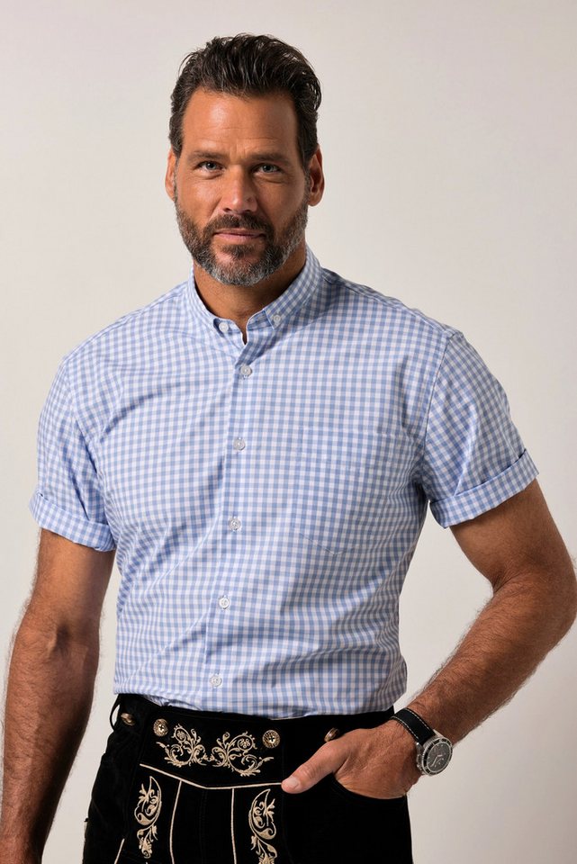 JP1880 Kurzarmhemd JP1880 Karohemd Tracht Halbarm Modern Fit bis 8 XL von JP1880