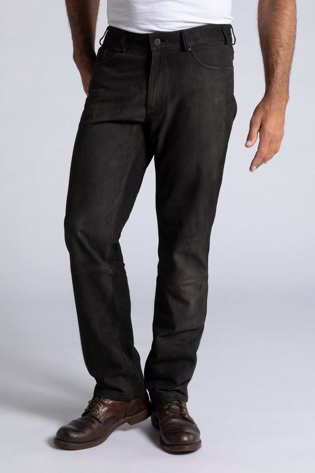 JP1880 Lederhose Lederhose Regular Fit 5-Pocket Büffelleder von JP1880