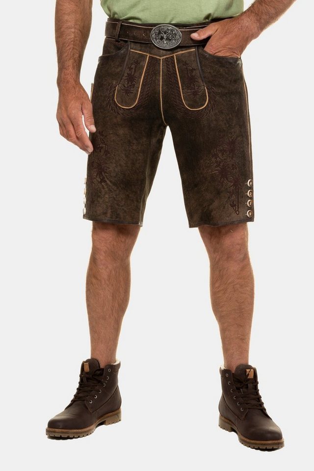 JP1880 Lederhose Lederhose Tracht Ziegenleder Gratis Ledergürtel von JP1880