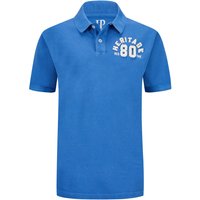 JP1880 Piqué-Poloshirt mit erhabener Stickerei von JP1880