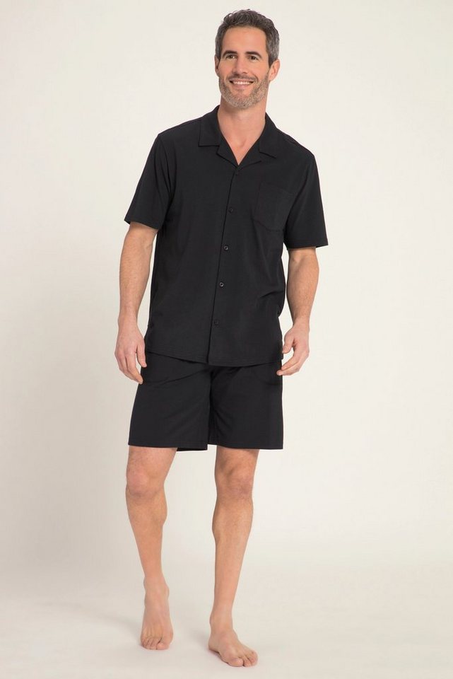 JP1880 Schlafanzug Schlafanzug Homewear Oberteil Cuba Kragen Shorts von JP1880