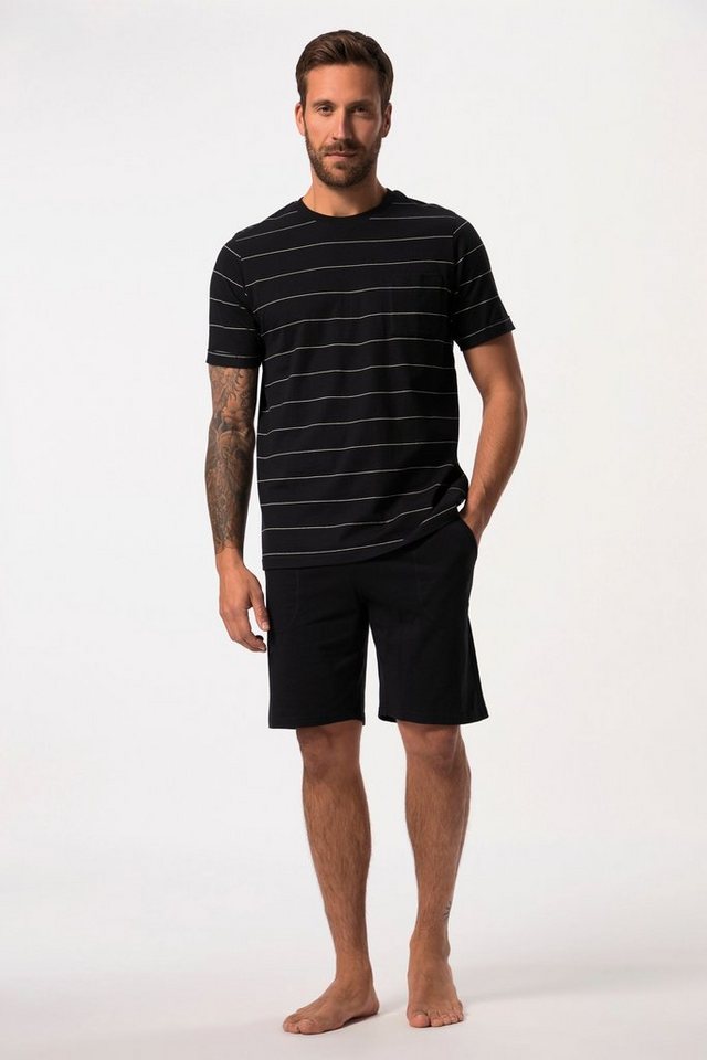 JP1880 Schlafanzug Schlafanzug kurzer Zweiteiler geringeltes T-Shirt von JP1880