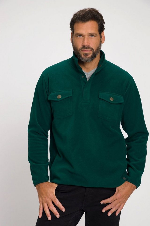 JP1880 Sweatshirt Fleece-Troyer Stehkragen langarm von JP1880