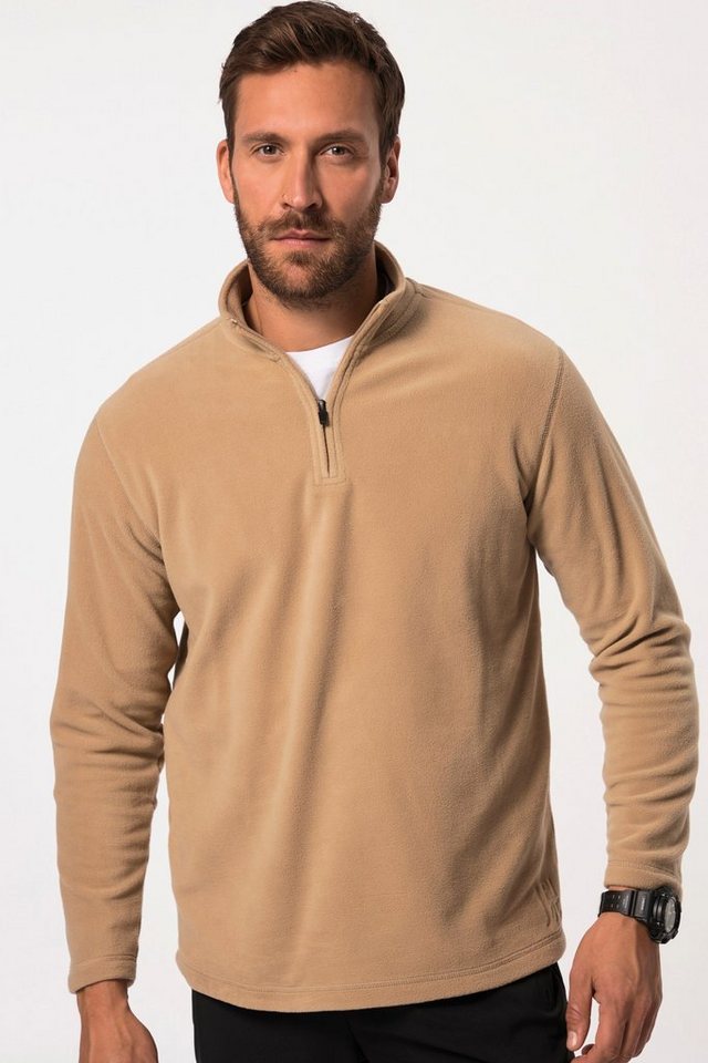 JP1880 Sweatshirt Troyer Fleece Stehkragen Zipper ultraleicht von JP1880