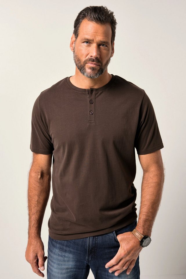 JP1880 T-Shirt JP1880 Henley Basic Knopfleiste Halbarm bis 7 XL JP1880 T-Shirt JP1880 Henley Basic Knopfleiste Halbarm bis 7 XL von JP1880