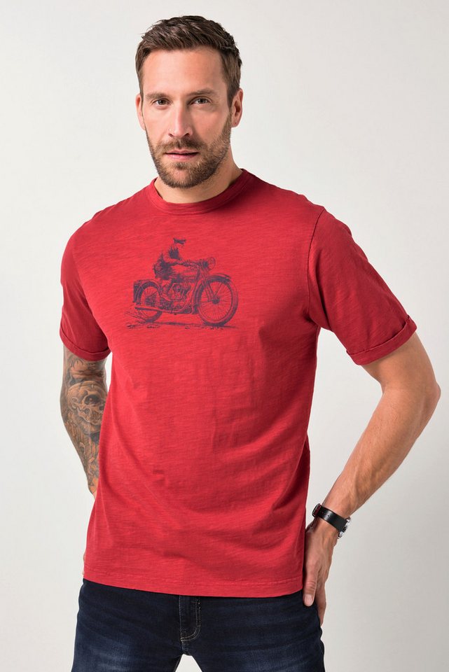 JP1880 T-Shirt JP1880 T-Shirt Halbarm Brustprint bis 8 XL von JP1880