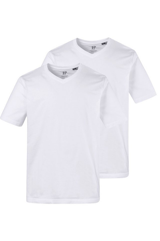 JP1880 T-Shirt T-Shirts Basic 2er-Pack V-Ausschnitt Halbarm (2-tlg) von JP1880